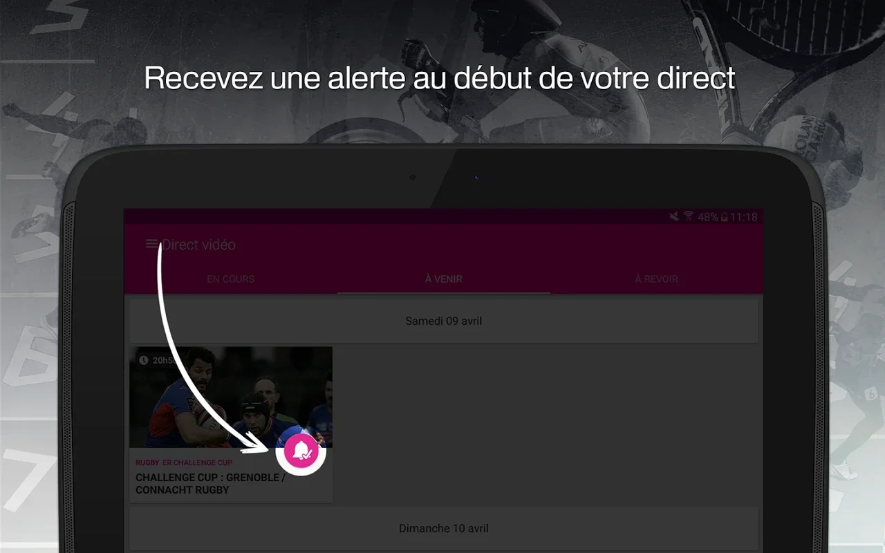 France tv sport for Android - Your Gateway to French Sports