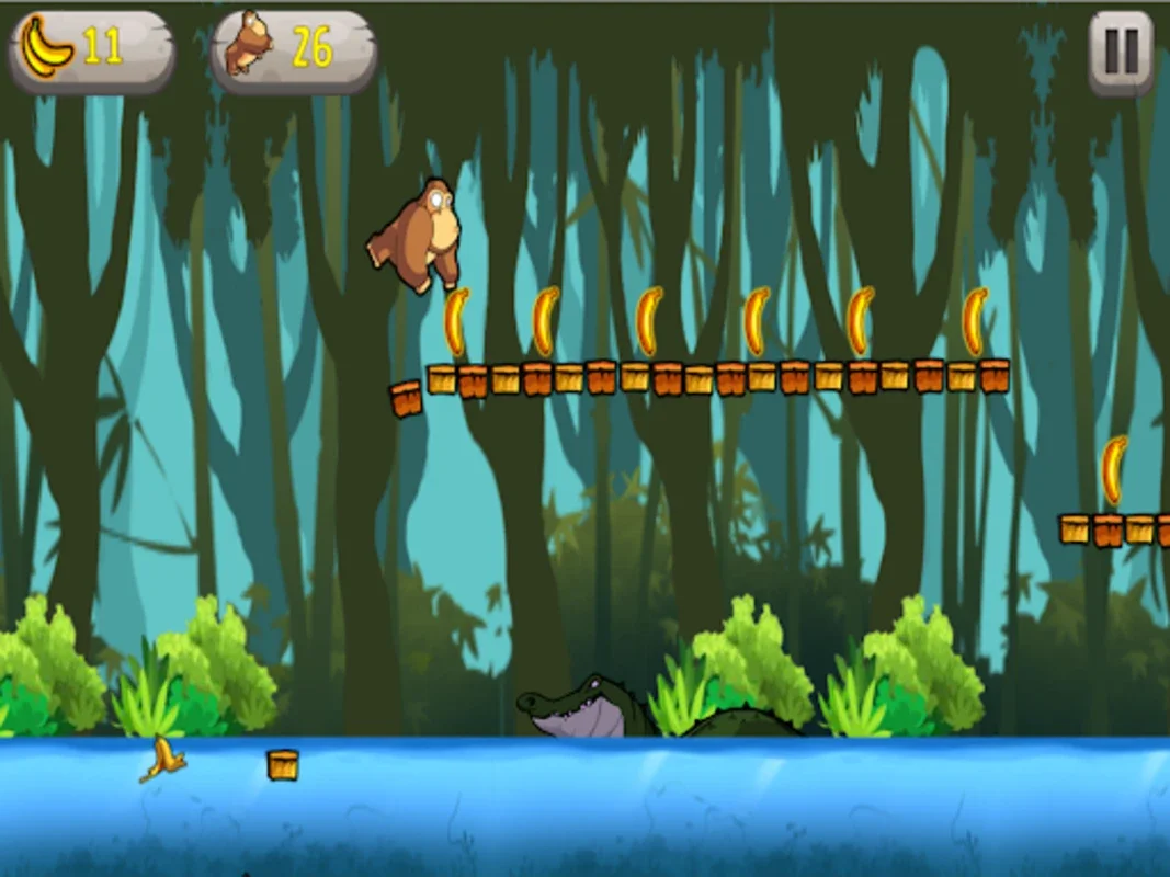 Banana King Kong: Jungle Run for Android - Thrilling Jungle Adventure