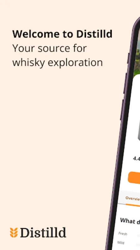 Distilld • Your Whisky App for Android - Explore and Taste Whisky