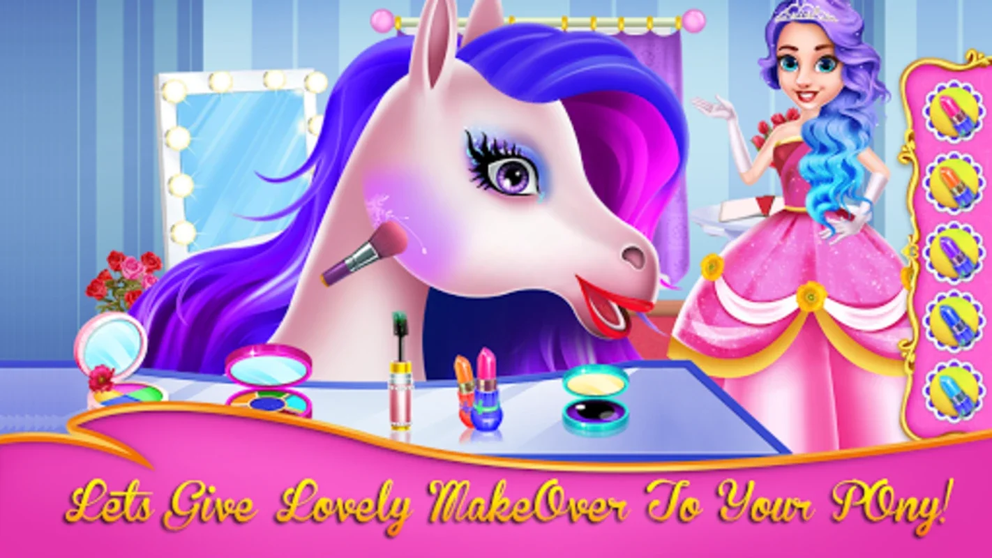 Magical Princess Pony Horse for Android - Fun Grooming Game