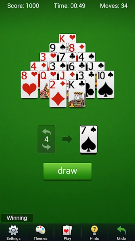 Pyramid Solitaire - Card Games for Android: Engaging Logic Play