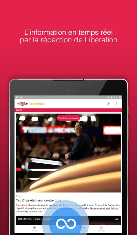 Libération for Android - Stay Informed with Dynamic News