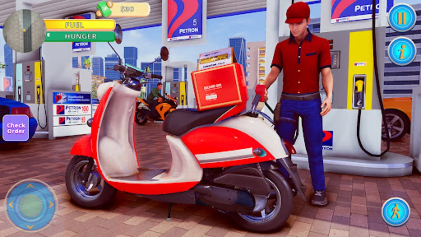 Food Delivery Boy Bike Game 3D for Android - Thrilling Virtual Delivery Experience