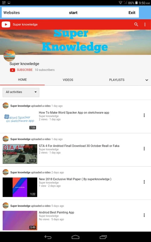 SuperKnowledge Cannel for Android: Empowering Learning