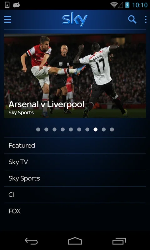 Sky Go (UK) for Android - Stream TV Anytime Anywhere