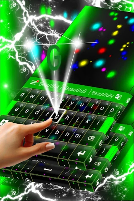 LED Keyboard for Android: Intelligent Typing with Added Features