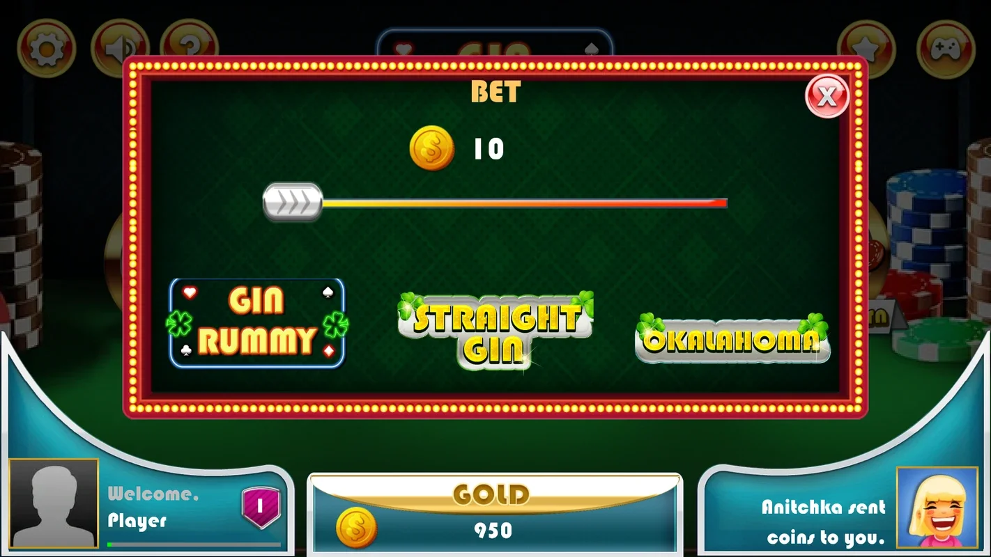 Gin Rummy Gold for Android - Enjoy Classic Card Game