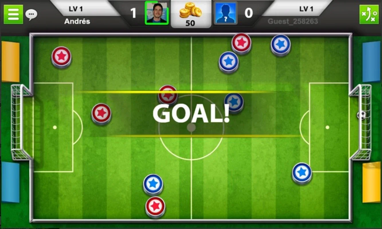 Soccer Stars for Android - Online Fun with Bottle - Cap Soccer