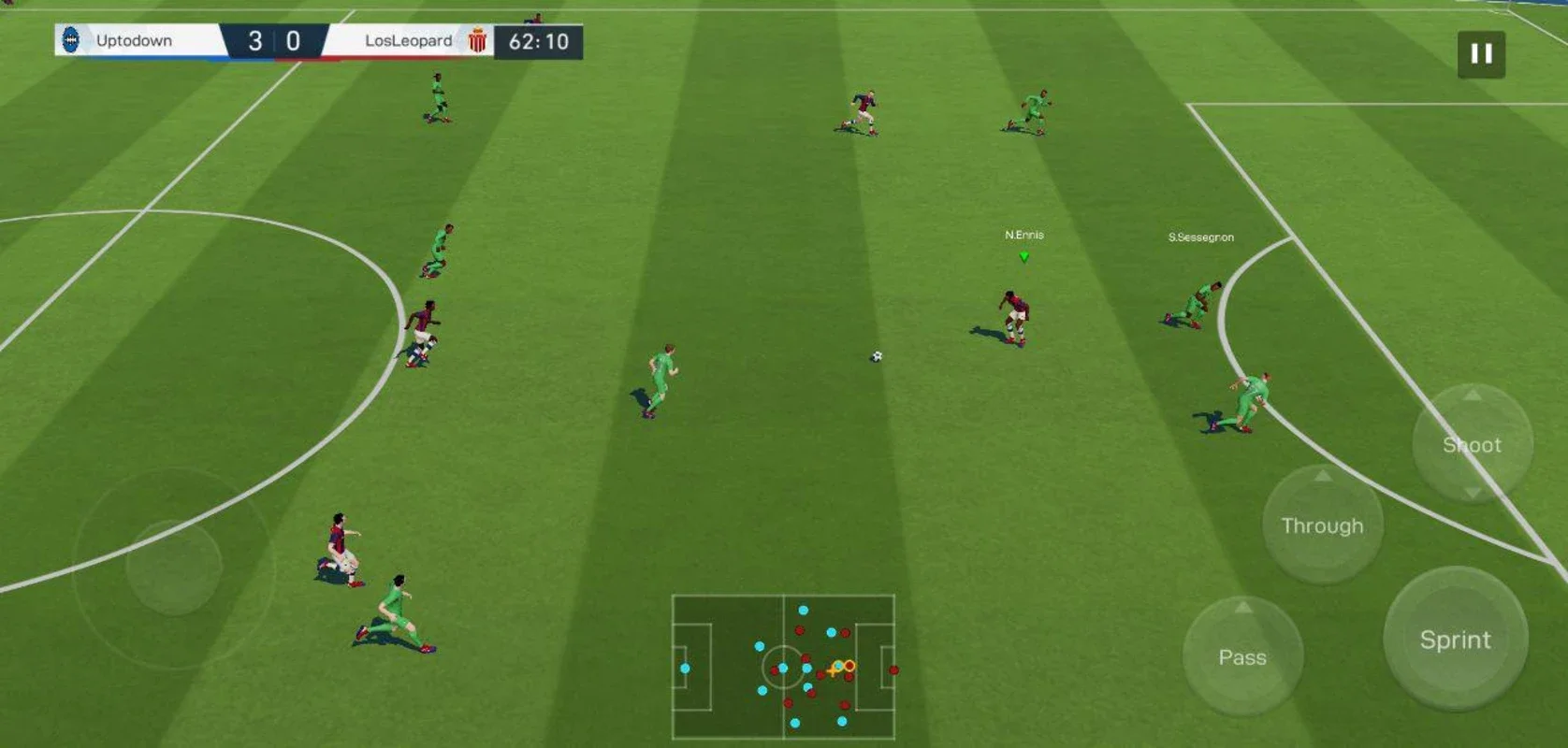 Champion Of The Fields for Android - Realistic Soccer Gameplay