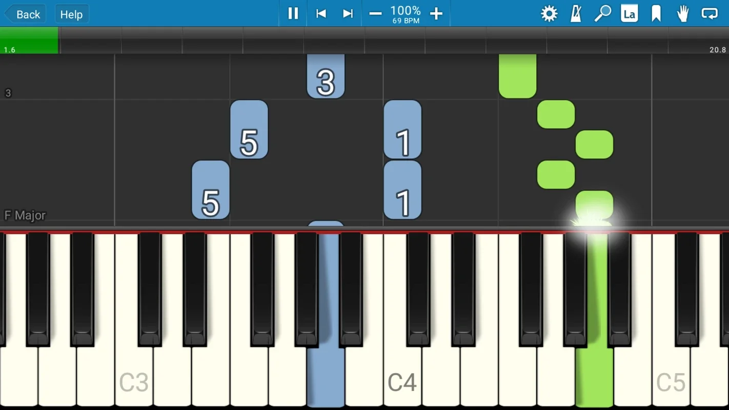 Synthesia for Android - Free Piano Learning App