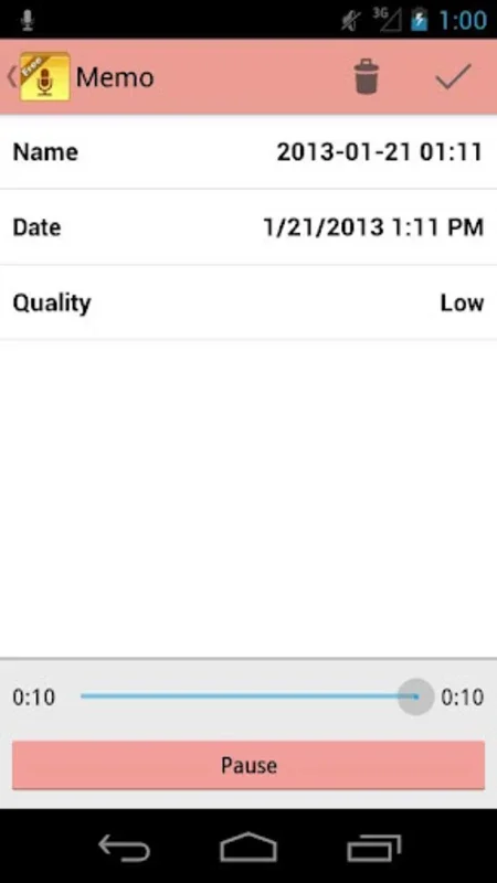 Audio Memos for Android: Professional Voice Recorder