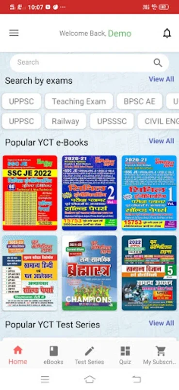 YCT Books for Android - Ideal for Competitive Exam Preparation