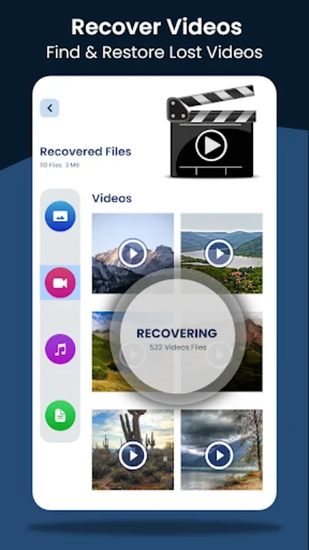 Restore Files: File recovery for Android - No Rooting Required