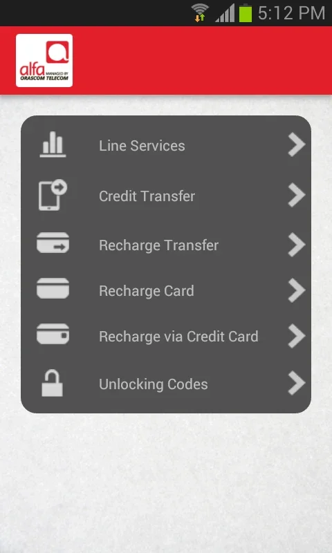Alfa for Android - Manage Your Mobile Services Easily