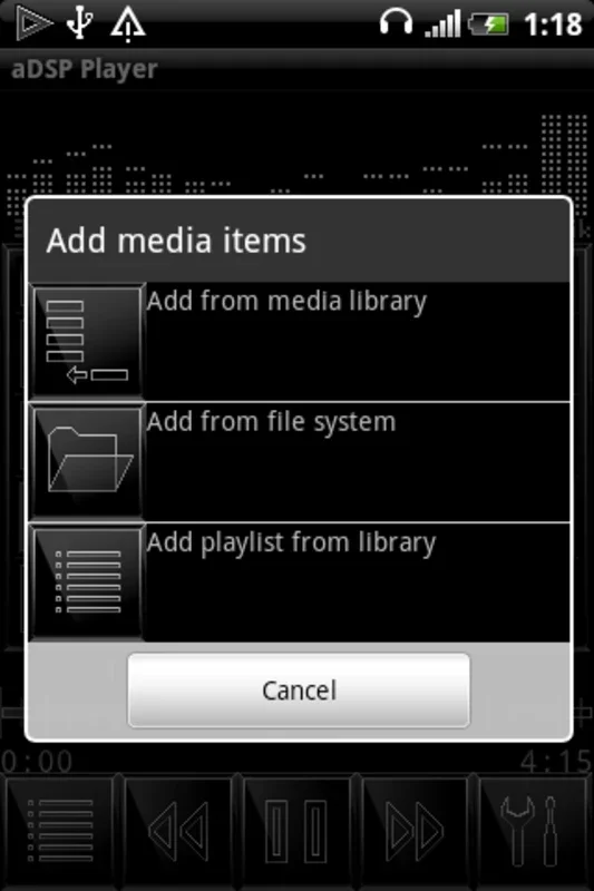 aDSP Player for Android: Customizable Audio Control