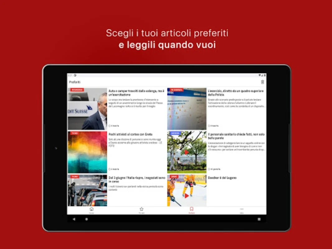 TicinoNews for Android: Stay Informed with Local News