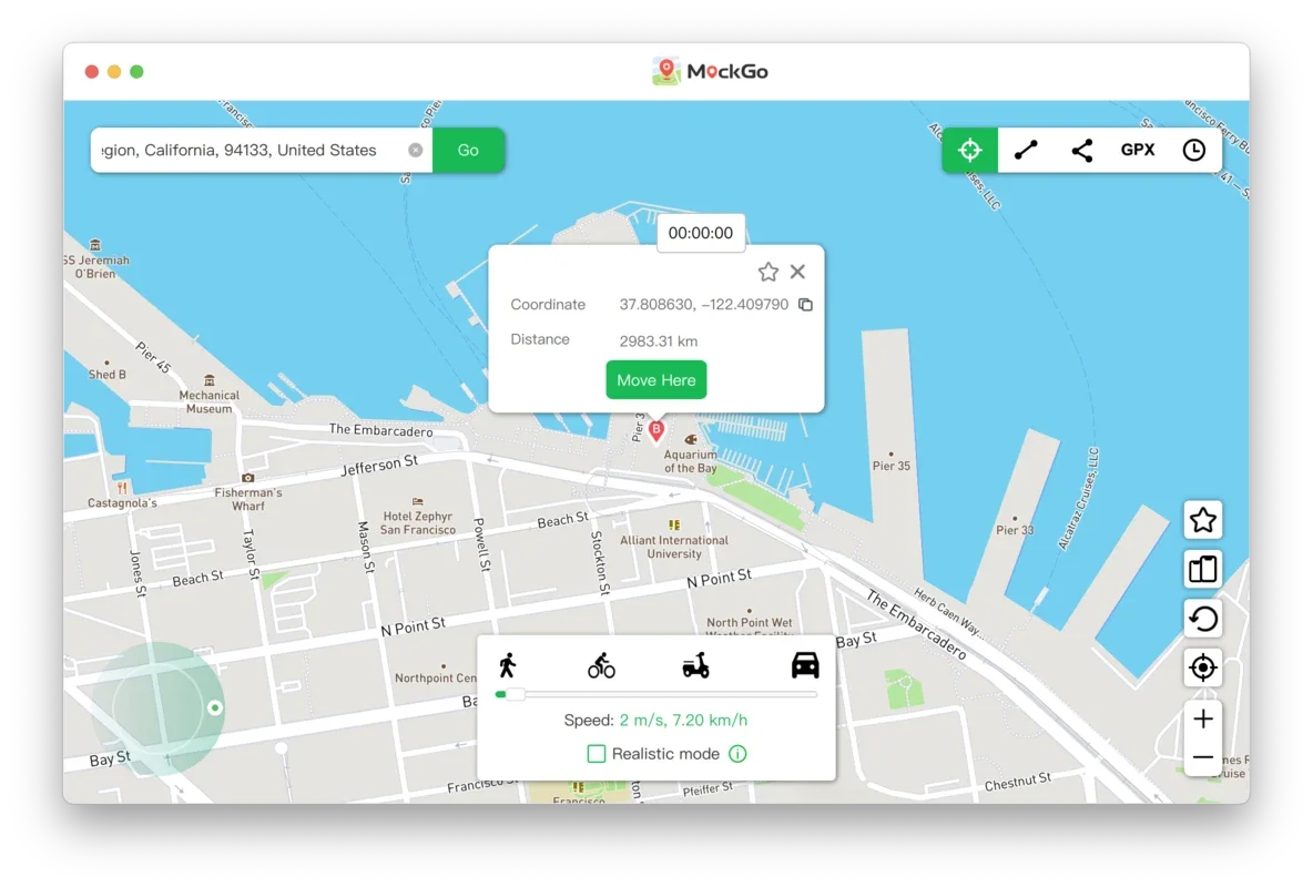 MockGo for Mac - Transform iOS GPS Locations