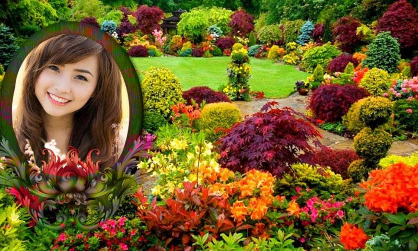 Garden Photo Frames for Android - Enhance Your Photos