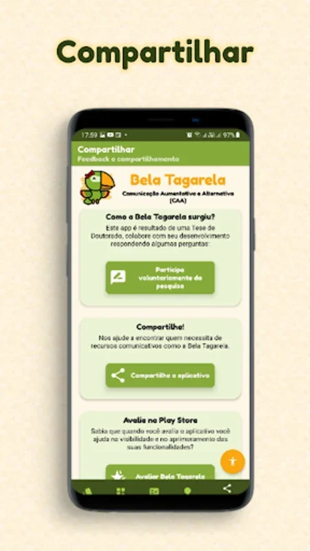 Bela Tagarela - Tecnologia Assistiva for Android: Empowering Communication