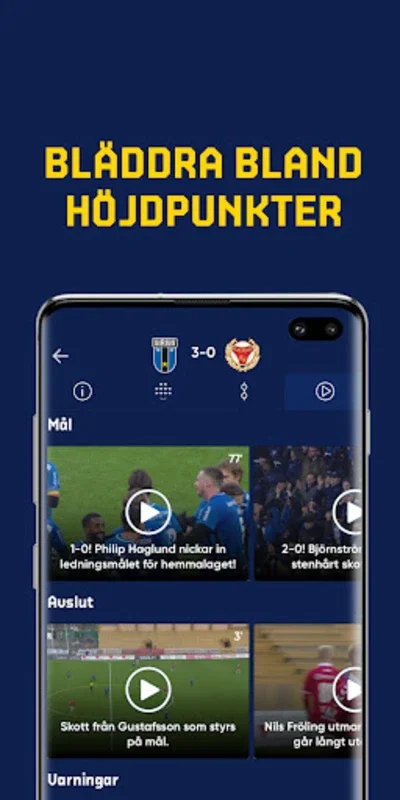 Allsvenskan Live (officiell) for Android - Comprehensive Football App