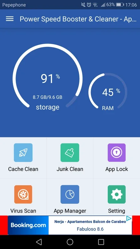 Power Speed Booster & Cleaner - Applock, Antivirus for Android: Optimize and Secure Your Smartphone