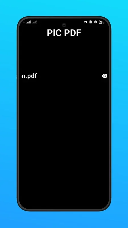 PicPDF for Android - Effortless Image-to-PDF Conversion