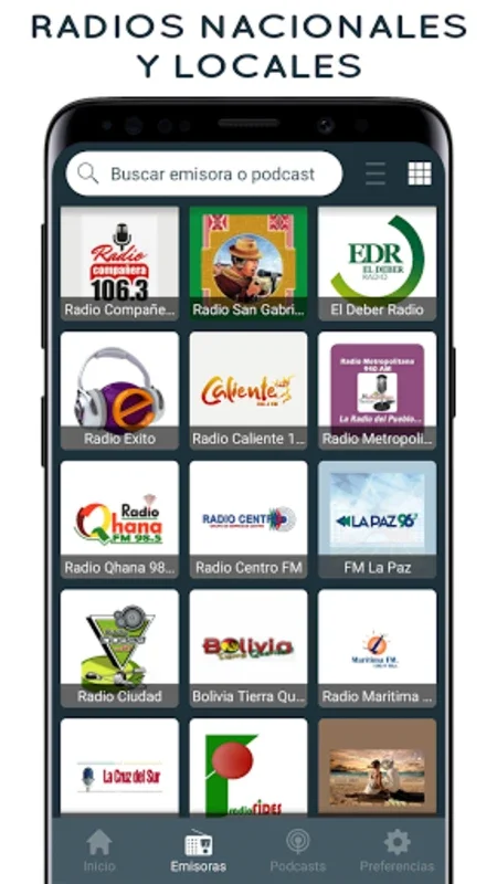 Radios de Bolivia FM y Online for Android - Stream 200+ Stations