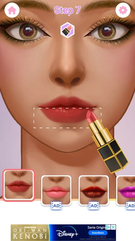 Makeup Styling for Android: A Relaxing Makeup Game