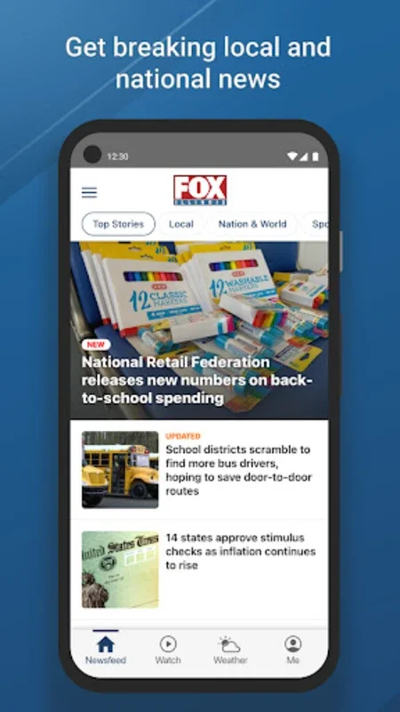 Fox Illinois for Android - Stay Informed with Live Updates