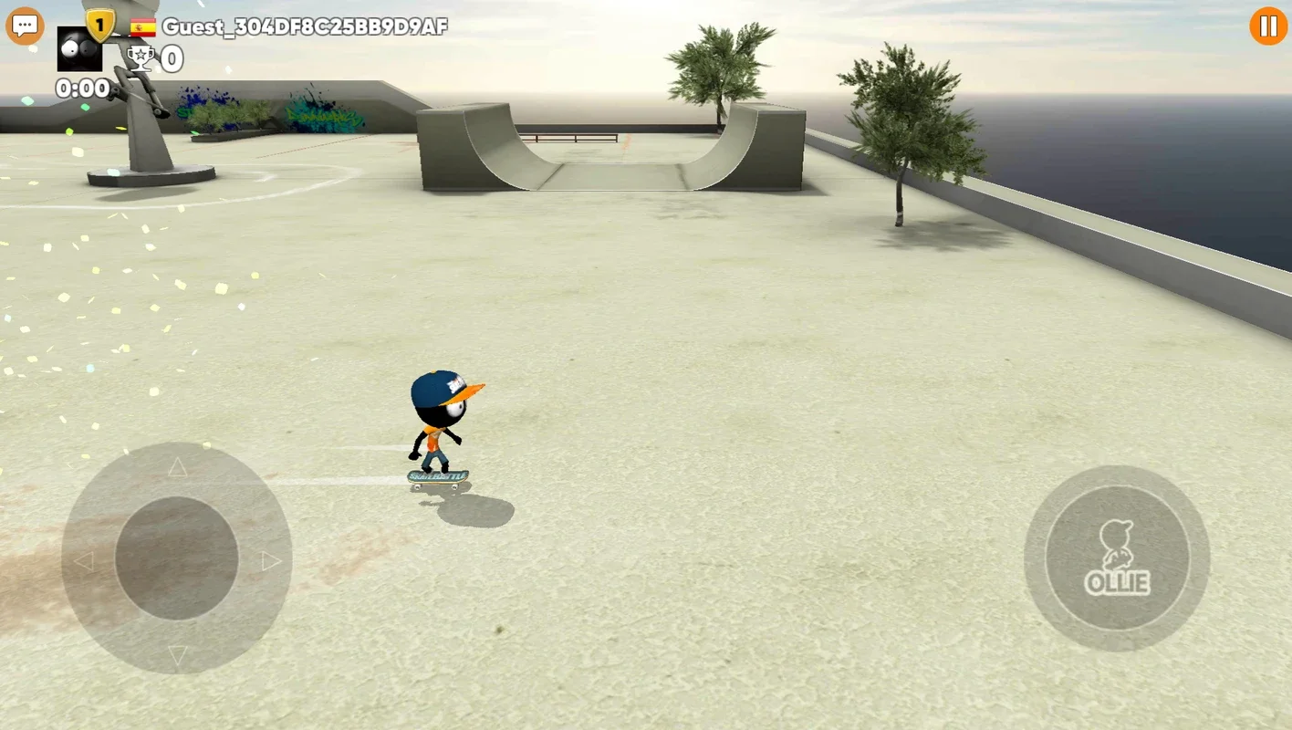 Stickman Skate Battle for Android - Thrilling 3D Skateboarding