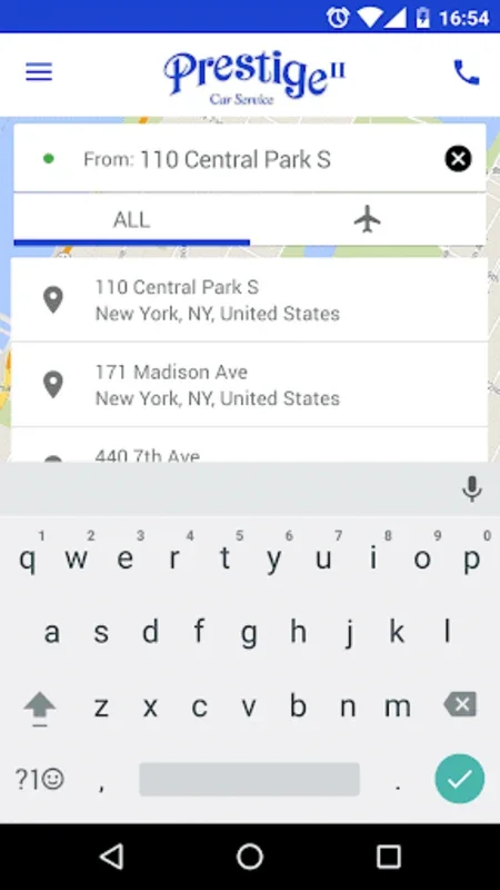 Prestige 2 Car Service for Android - Streamlined Urban Travel