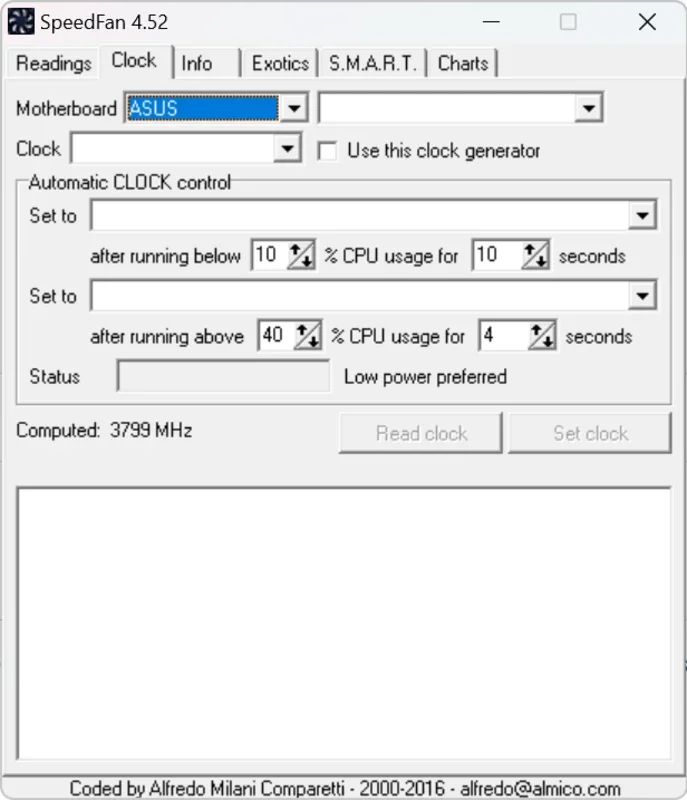 SpeedFan: Precise PC Temperature and Fan Control for Windows