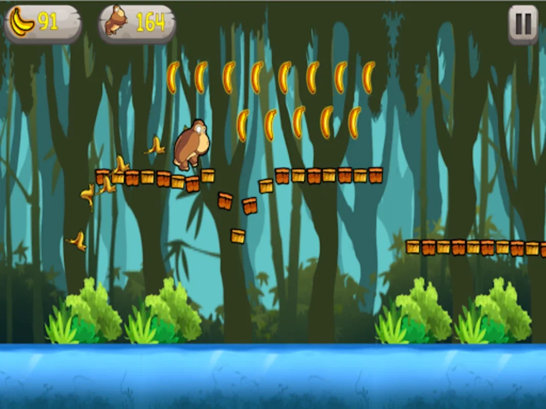 Banana King Kong: Jungle Run for Android - Thrilling Jungle Adventure