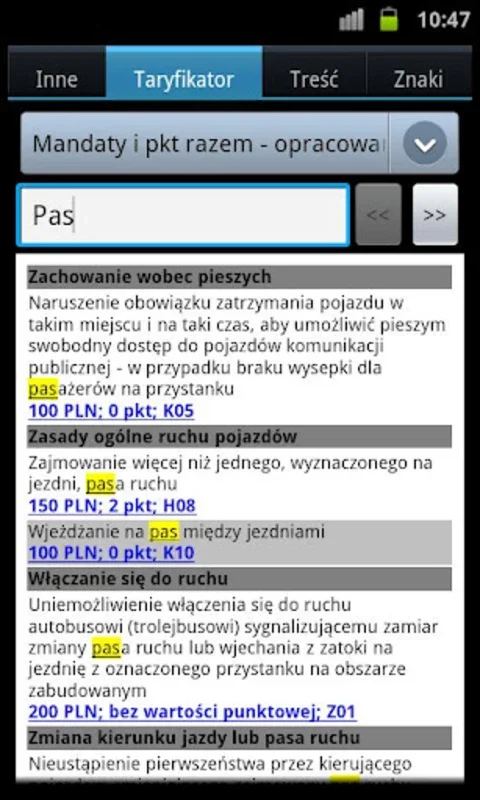 Przepisy drogowe for Android - Comprehensive Road Info