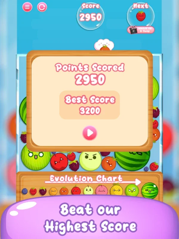 Watermelon Merge Suika Game for Android - Engaging Fruit Merging