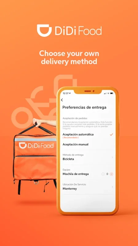 DiDi Delivery for Android - Earn with Flexibility