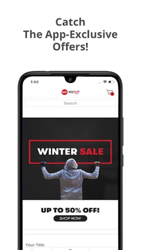 WayUp Sports for Android - Shop Leading Brands at Home