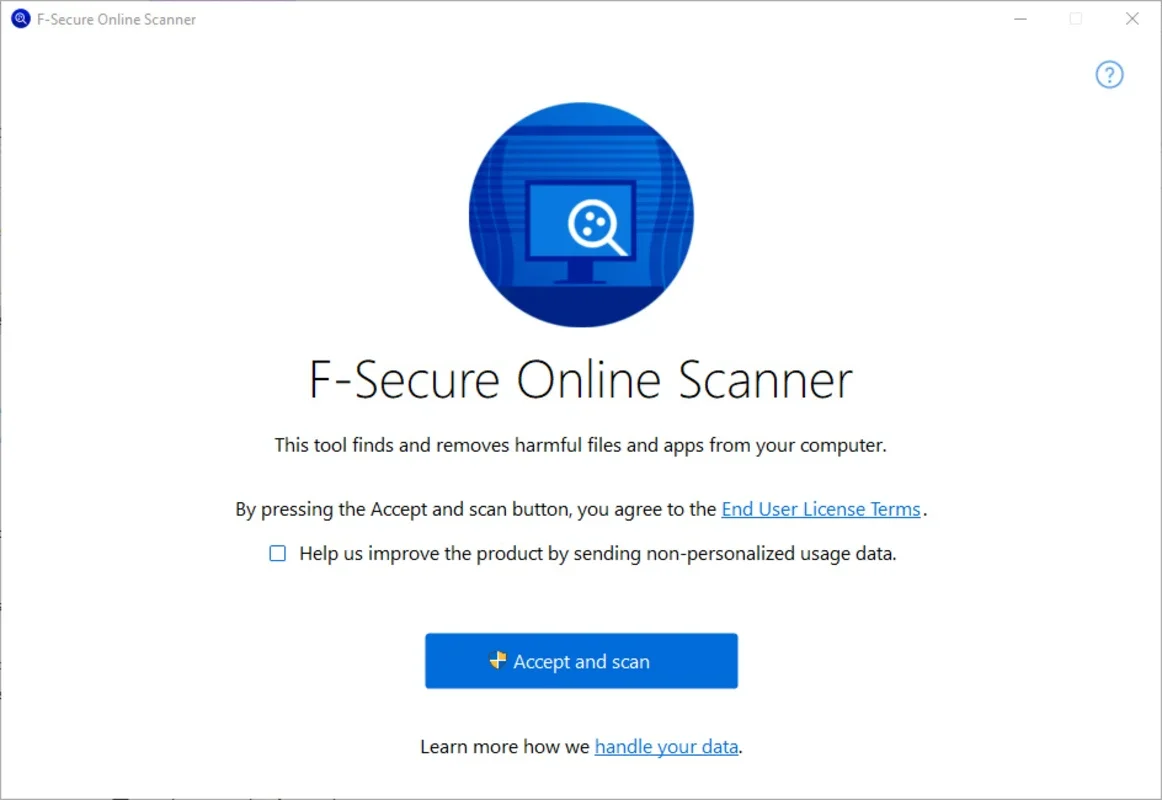 F-Secure Online Scanner for Windows - Quick Threat Removal