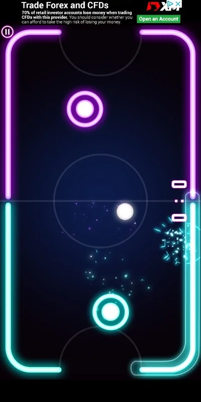 Neon Hockey for Android - Thrilling Air Hockey Game