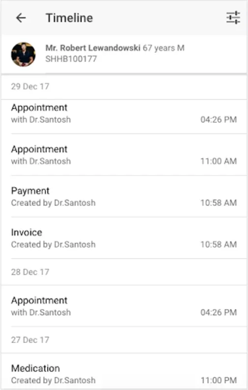 DocEngage Patient Chart for Android - Efficient Healthcare Management