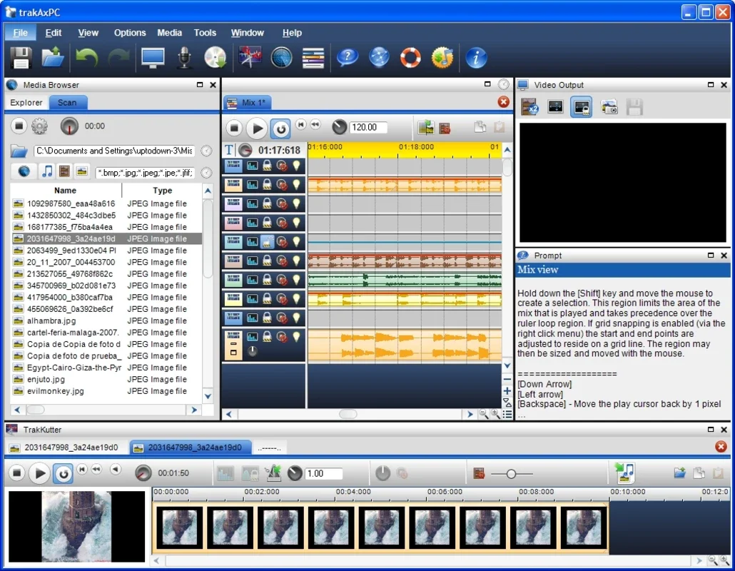 TrakAxPC for Windows - Create Amazing Video and Audio Compositions