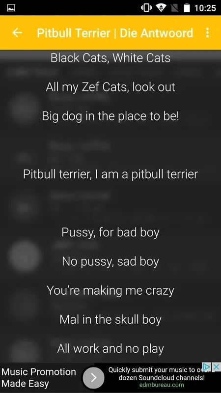 Lyrics for Android - No Need to Download from AppHuts