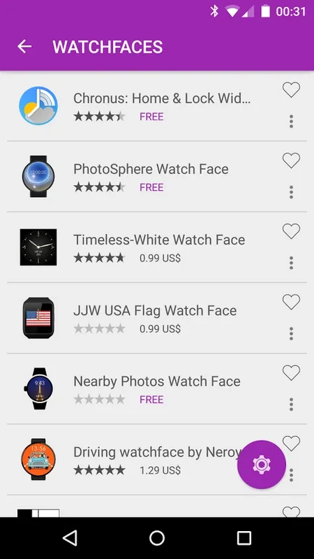 Wear Store for Android: Manage Smartwatch Apps