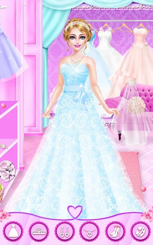 Bride and Flower Girl Salon for Android - A Fashionable Game