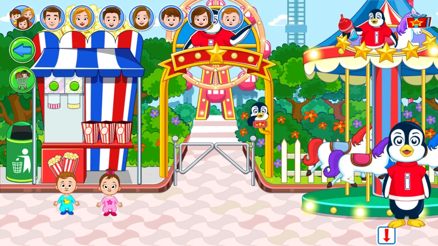 My Town : ICEME Amusement Park Free for Android - Fun for Kids