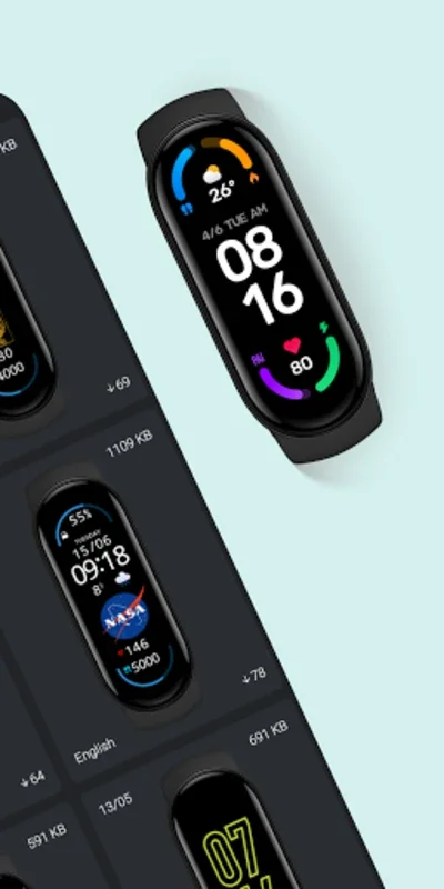 Mi Band 6 Watch Faces for Android - Personalize Your Fitness Band