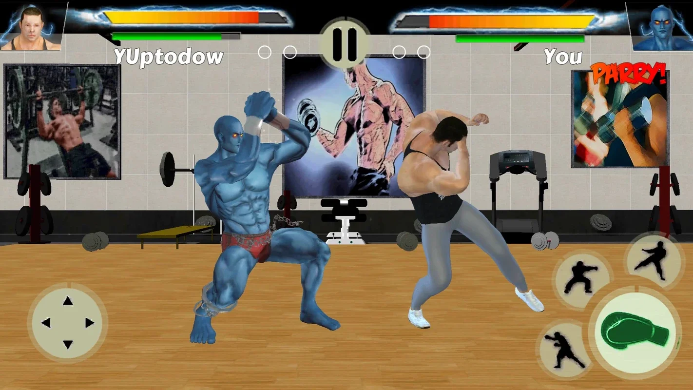 Gym Fighting for Android - Battle in the Gym Arena