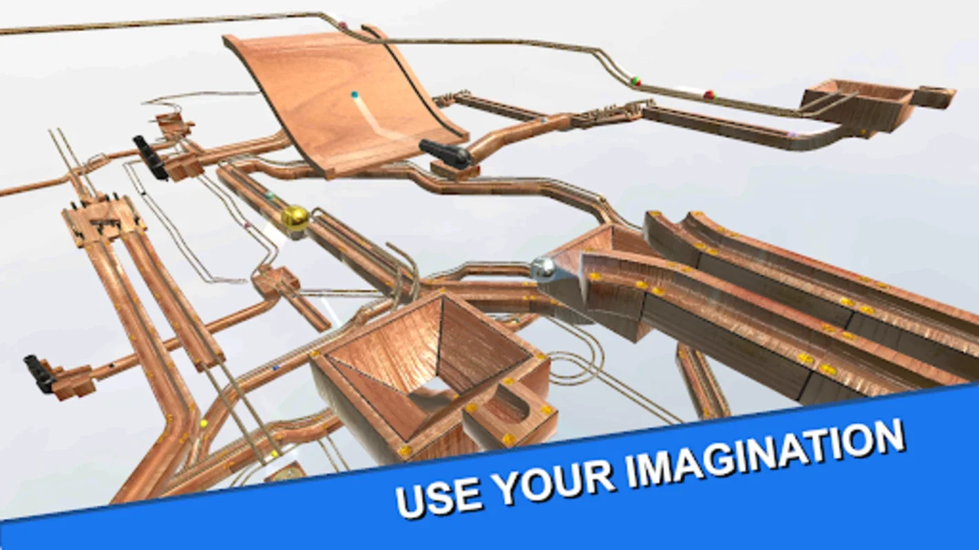 Marble Run Designer for Android: Build, Race, Share