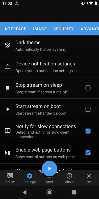 Screen Stream over HTTP for Android - No Downloading Required