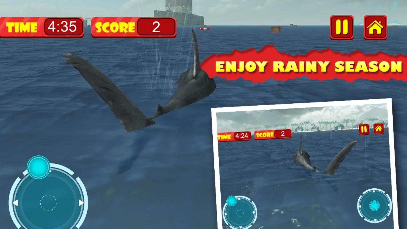 Hungry Shark Attack Sim 3D for Android - Thrilling Adventures